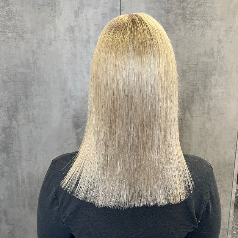 nachher Friseur Haar Atelier Ahaus Wessum blond